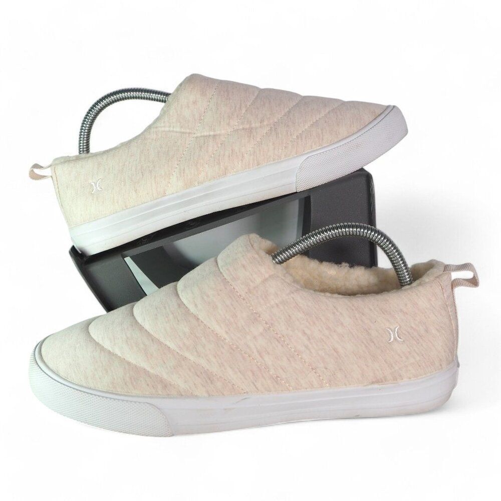 Hurley Arlo Puff Comfort House Shoes "Natural" 1624844 Women's‎ 10M
